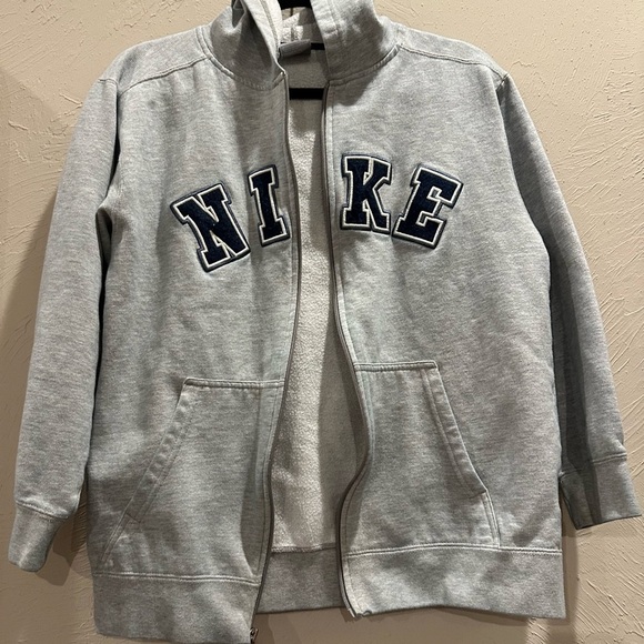 Nike youth large 14/16 zip up jacket with hood athletic jacket - Picture 2 of 4